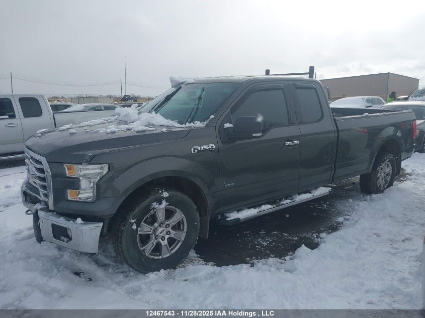 2017 Ford F150 Super Cab VIN: 1FTFX1EG0HKD35843 Lot: 12467543
