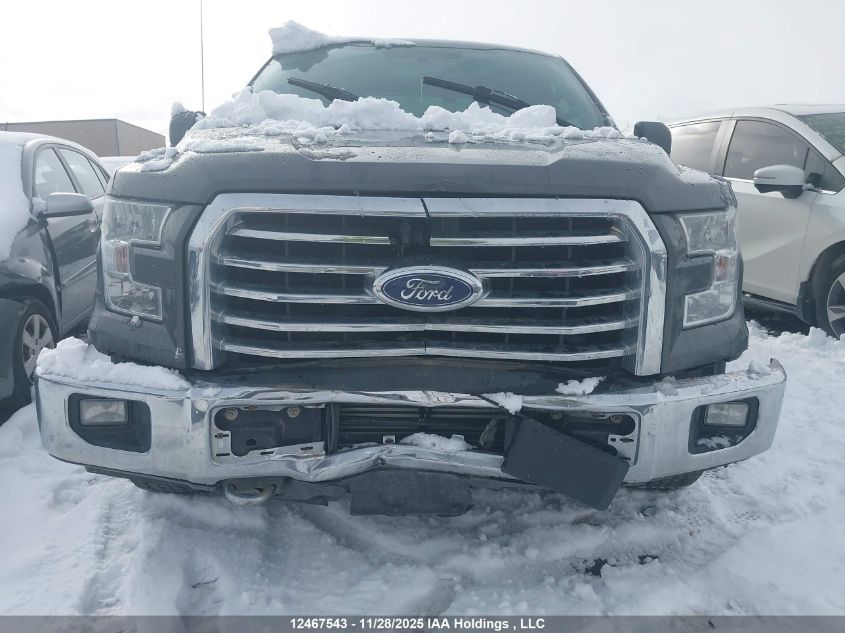 2017 Ford F150 Super Cab VIN: 1FTFX1EG0HKD35843 Lot: 12467543