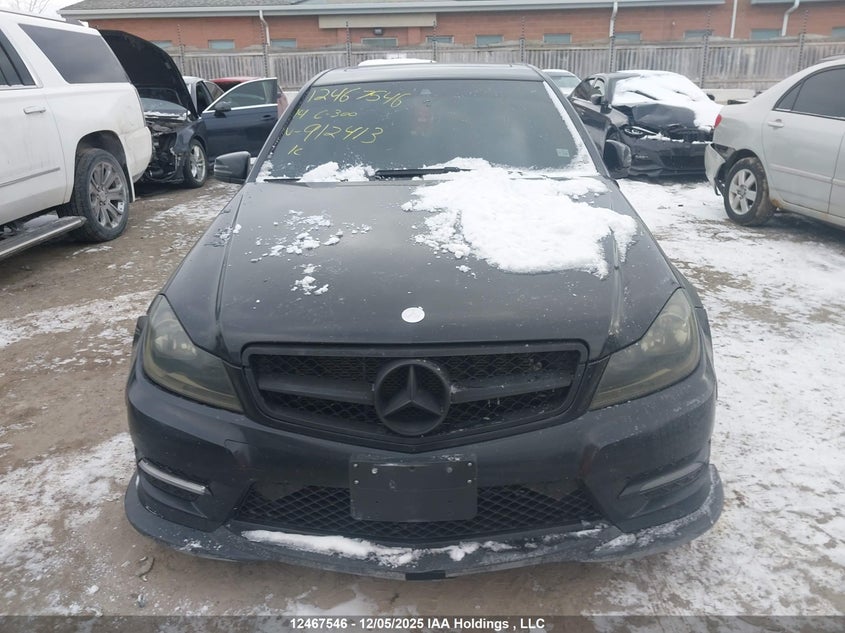 WDDGF8ABXEA912413 2014 MERCEDES-BENZ C-KLASSE photo no. 12