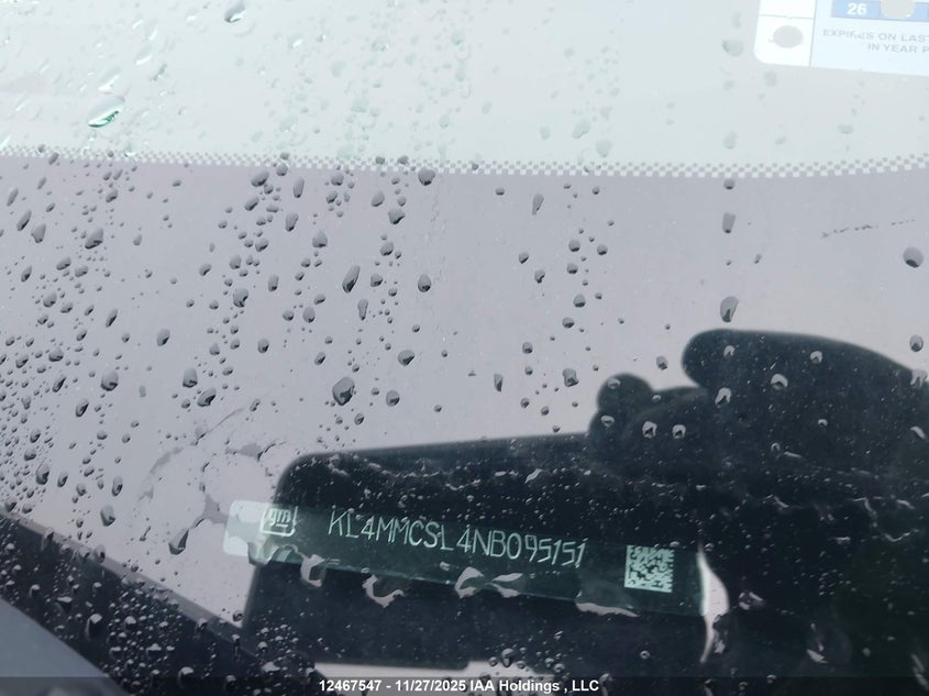 2022 Buick Encore Gx Awd Preferred VIN: KL4MMCSL4NB095151 Lot: 12467547