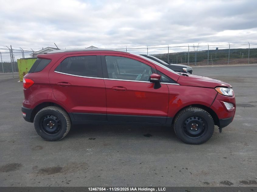 2021 Ford Ecosport Titanium VIN: MAJ6S3KL4MC438804 Lot: 12467554