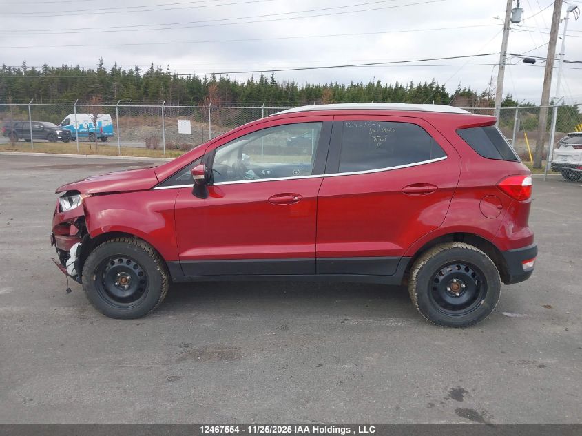 2021 Ford Ecosport Titanium VIN: MAJ6S3KL4MC438804 Lot: 12467554