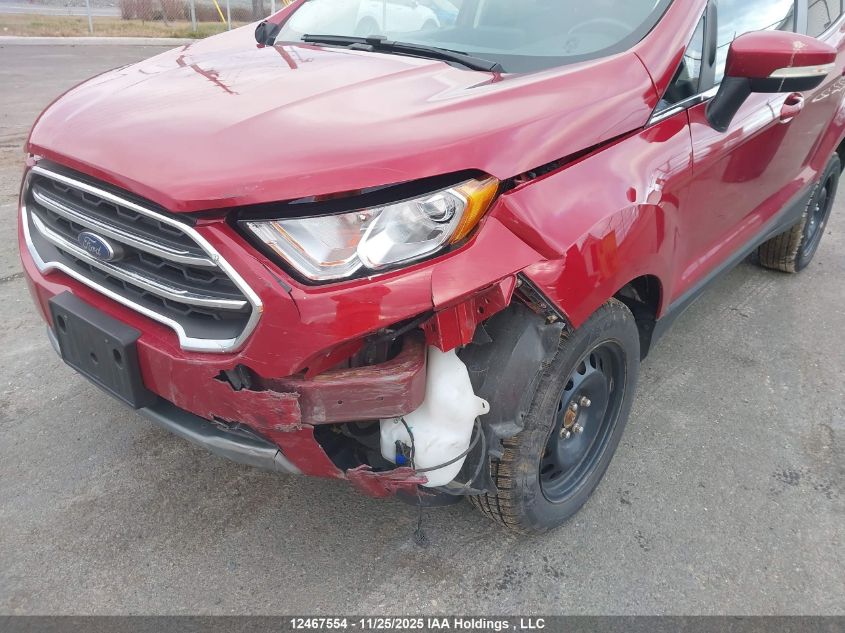 2021 Ford Ecosport Titanium VIN: MAJ6S3KL4MC438804 Lot: 12467554