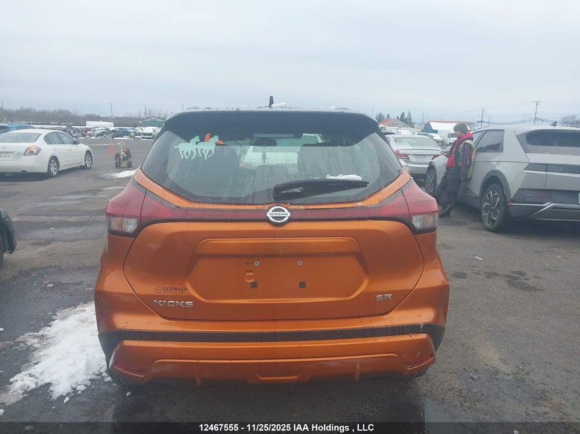 2021 Nissan Kicks Sr VIN: 3N1CP5DV8ML501290 Lot: 12467555