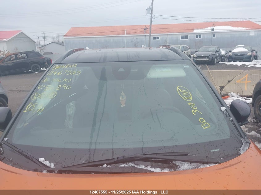 2021 Nissan Kicks Sr VIN: 3N1CP5DV8ML501290 Lot: 12467555