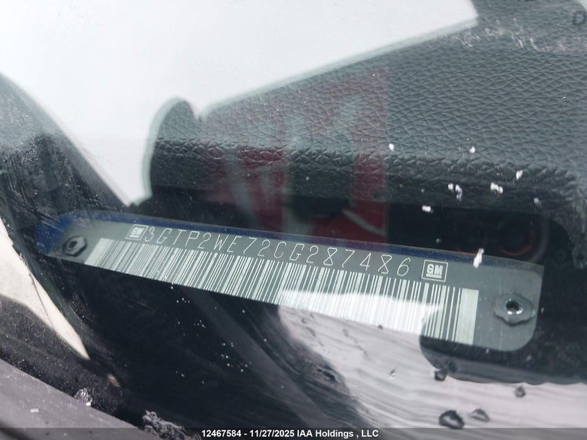 2012 GMC Sierra 1500 Slt VIN: 3GTP2WE72CG287486 Lot: 12467584