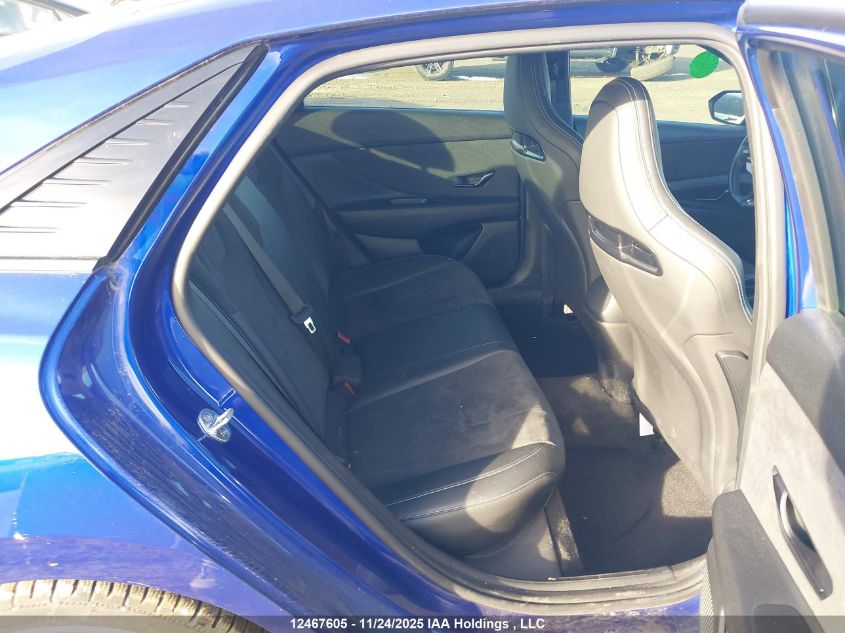 2022 Hyundai Elantra N Dct VIN: KMHLW4AK0NU001227 Lot: 12467605