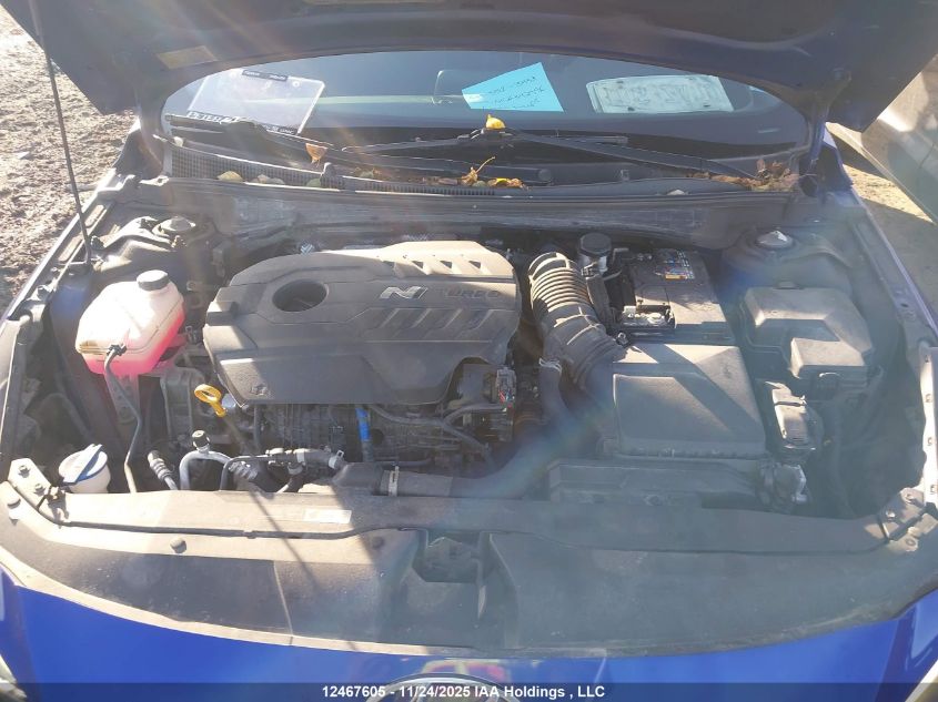 2022 Hyundai Elantra N Dct VIN: KMHLW4AK0NU001227 Lot: 12467605