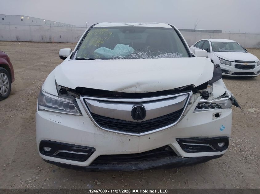 2015 Acura Mdx Technology VIN: 5FRYD4H40FB503011 Lot: 12467609