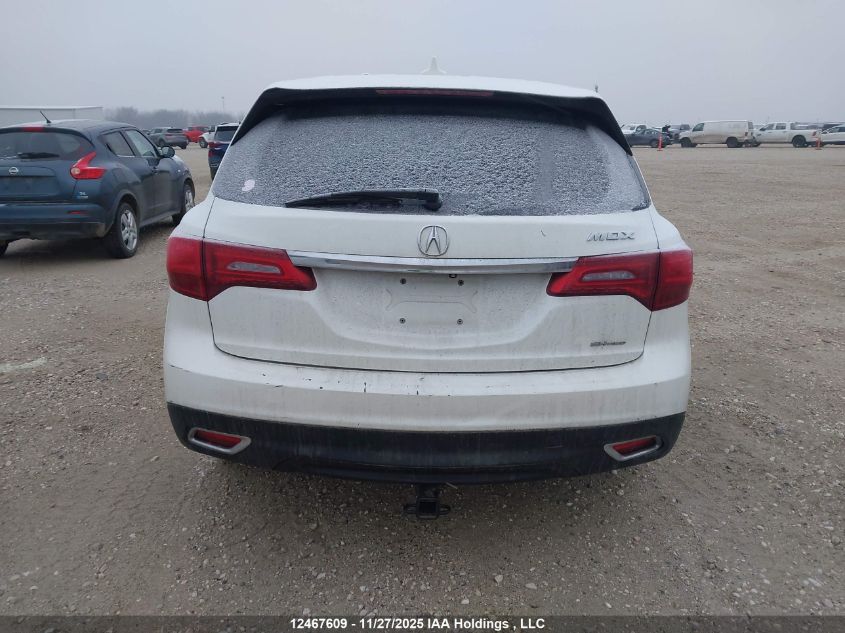 2015 Acura Mdx Technology VIN: 5FRYD4H40FB503011 Lot: 12467609