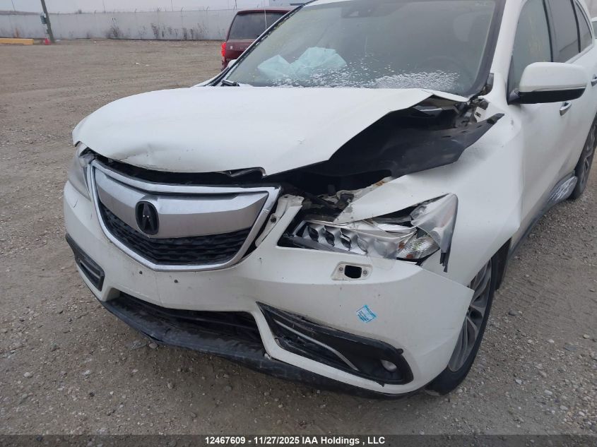 2015 Acura Mdx Technology VIN: 5FRYD4H40FB503011 Lot: 12467609