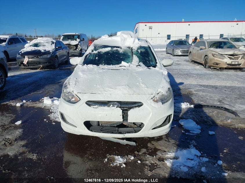 2015 Hyundai Accent Gl VIN: KMHCT5AE3FU217082 Lot: 12467616