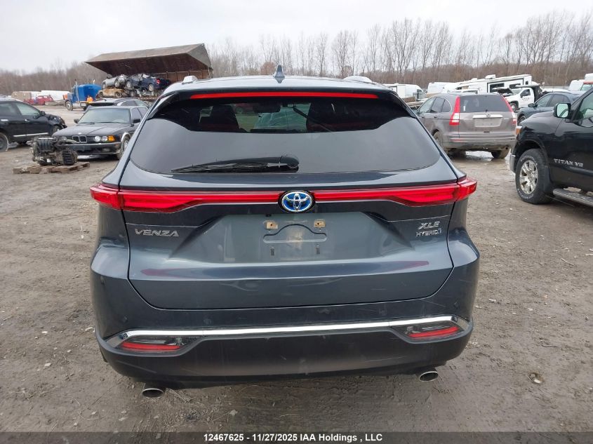 2021 Toyota Venza Xle VIN: JTEAAAAH9MJ082480 Lot: 12467625