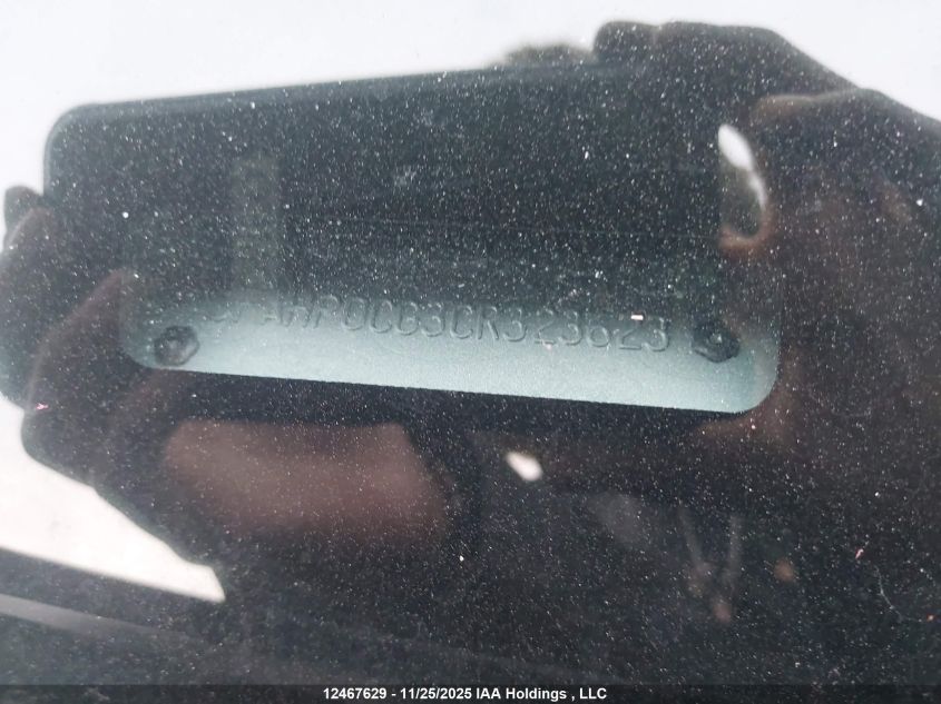 2012 Ford Fusion Sel VIN: 3FAHP0CG3CR323623 Lot: 12467629