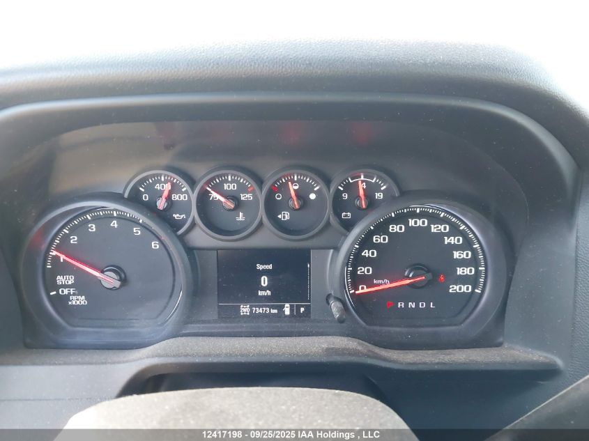 2023 GMC Sierra 1500 Pro VIN: 1GTRUAED2PZ241299 Lot: 12417198X