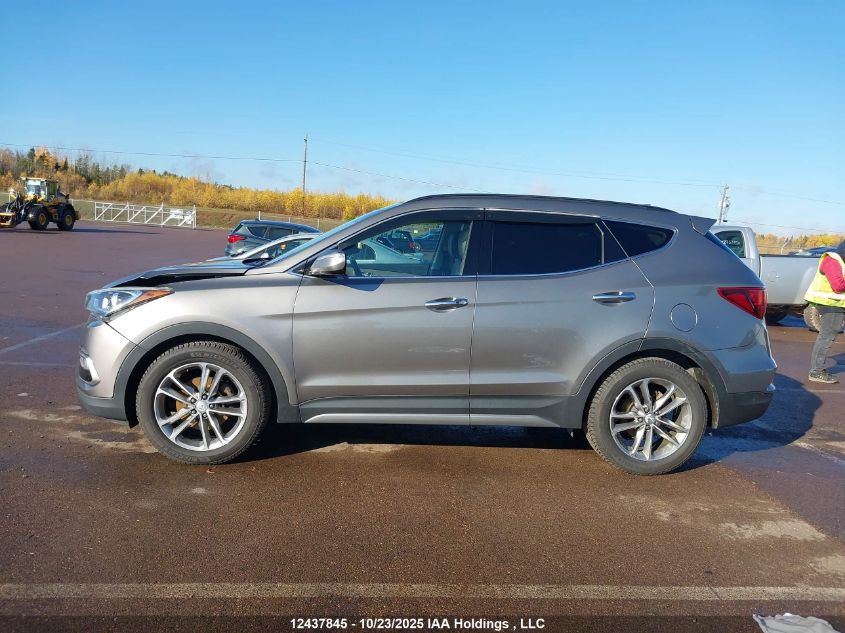 2017 Hyundai Santa Fe Sport 2.0T Limited VIN: 5XYZUDLA2HG424731 Lot: 12437845X