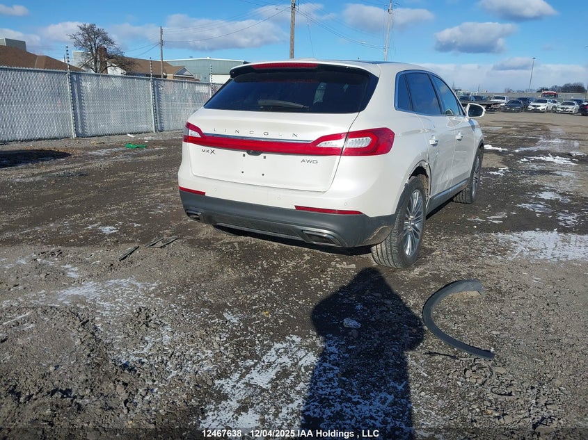 2LMTJ8LR2GBL46904 2016 LINCOLN MKX photo no. 4