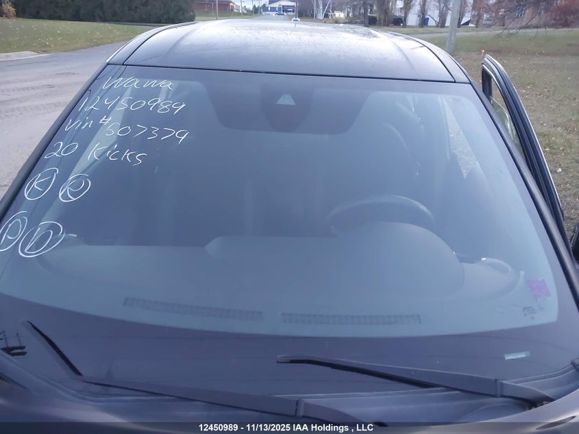 2020 Nissan Kicks Sv VIN: 3N1CP5CVXLL507379 Lot: 12450989X