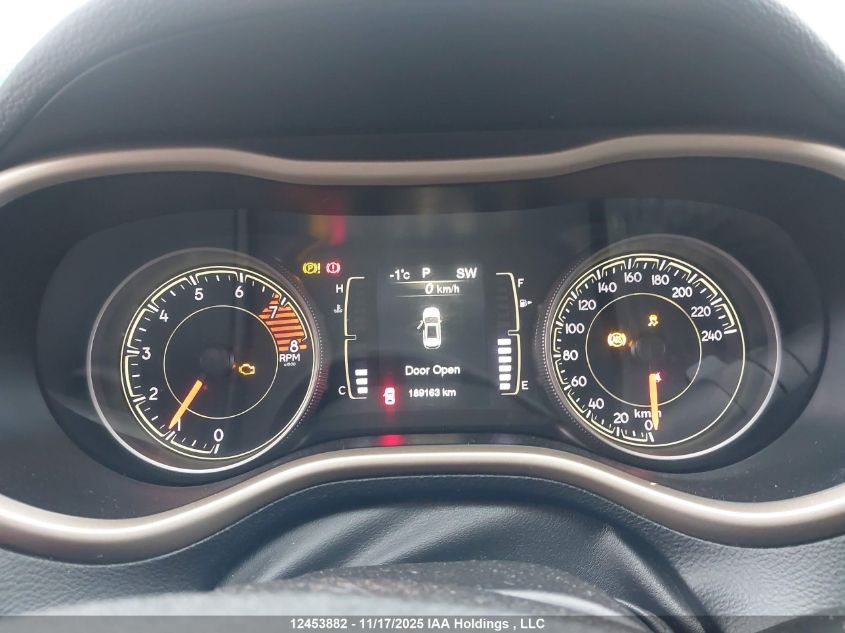 2017 Jeep Cherokee Sport VIN: 1C4PJMAS9HW566508 Lot: 12453882X