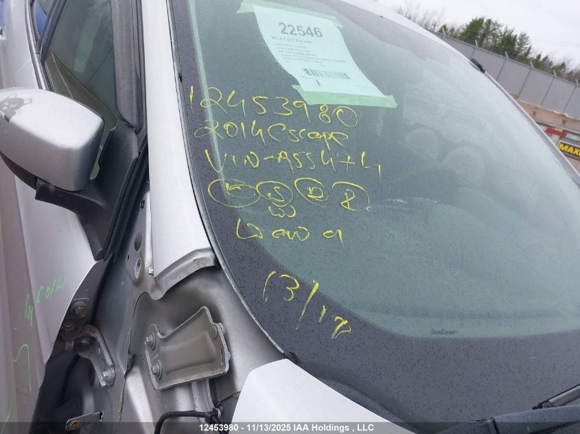 2014 Ford Escape Se VIN: 1FMCU0G98EUA55474 Lot: 12453980X