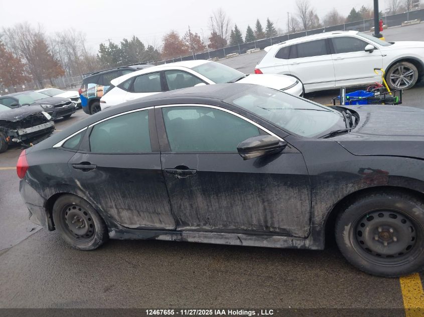 2019 Honda Civic VIN: 2HGFC2F81KH018680 Lot: 12467655