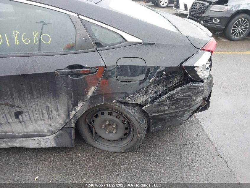 2019 Honda Civic VIN: 2HGFC2F81KH018680 Lot: 12467655