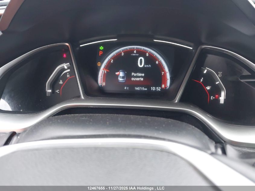 2019 Honda Civic VIN: 2HGFC2F81KH018680 Lot: 12467655