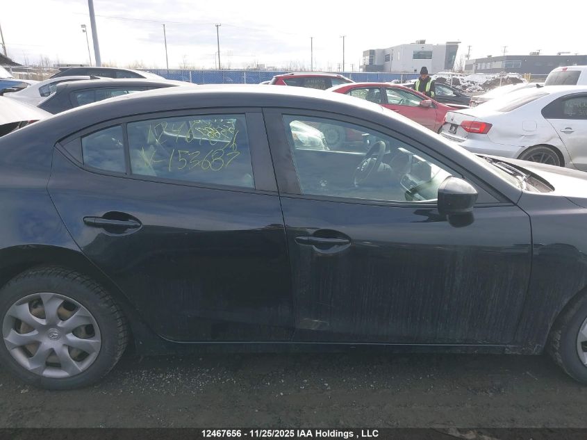 2014 Mazda Mazda3 Gx-Sky VIN: JM1BM1U78E1153687 Lot: 12467656