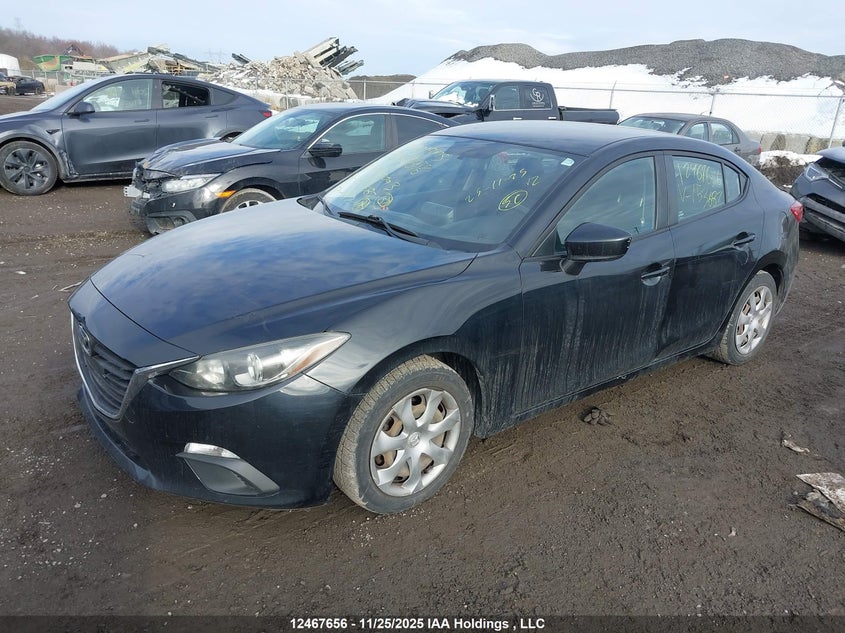 JM1BM1U78E1153687 2014 MAZDA 3 photo no. 2