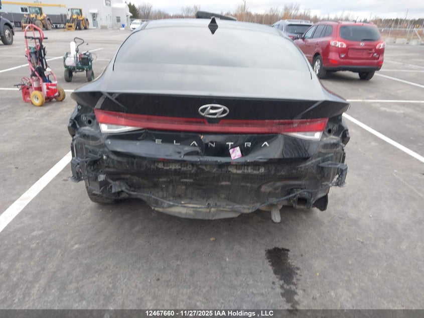 2022 Hyundai Elantra Preferred Ivt VIN: KMHLM4AG8NU366644 Lot: 12467660