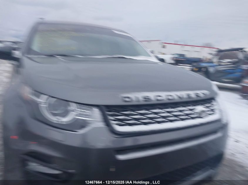 2017 Land Rover Discovery Sport Hse Luxury VIN: SALCT2BG1HH682645 Lot: 12467664