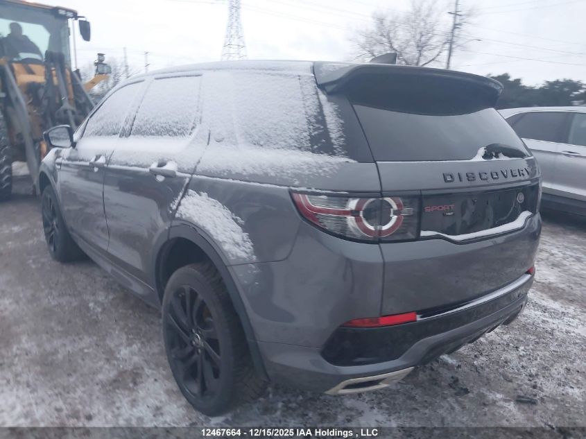 2017 Land Rover Discovery Sport Hse Luxury VIN: SALCT2BG1HH682645 Lot: 12467664