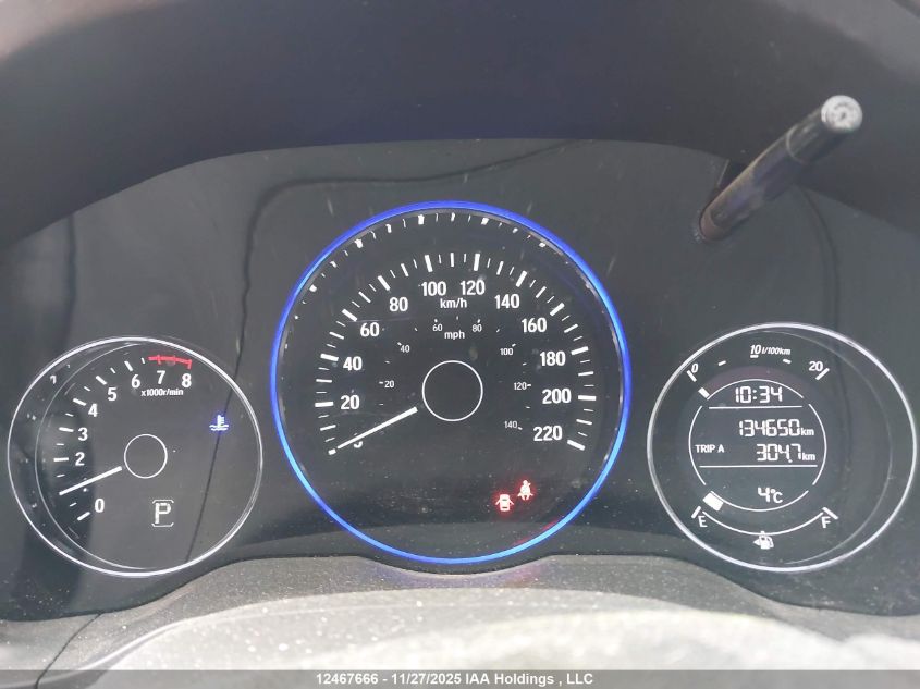 2018 Honda Hr-V Lx VIN: 3CZRU6H3XJM101682 Lot: 12467666