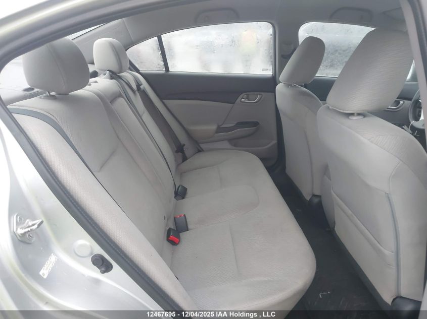 2013 Honda Civic Lx VIN: 2HGFB2F42DH106009 Lot: 12467695