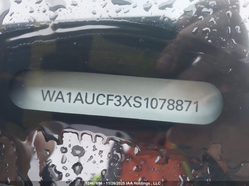 WA1AUCF3XS1078871 2025 AUDI Q3 photo no. 17