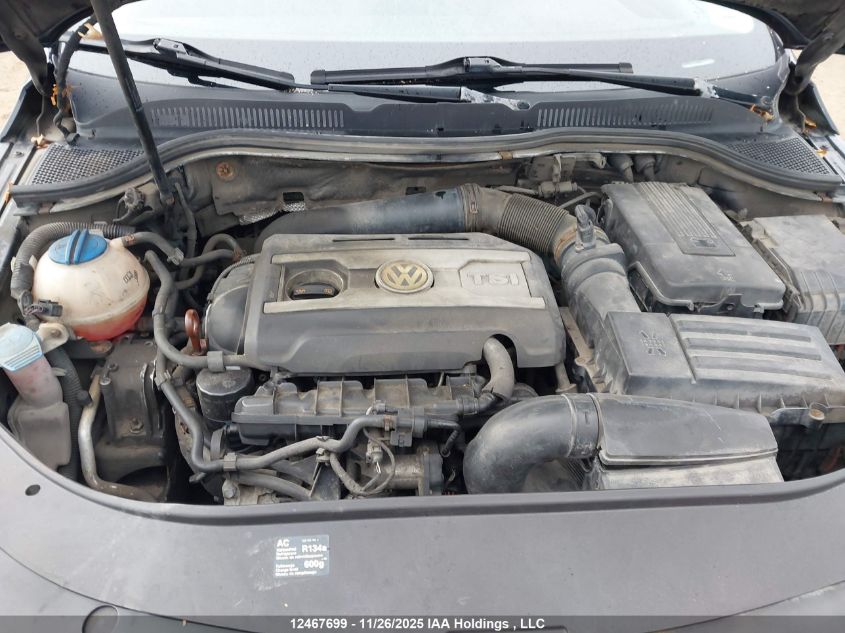 2011 Volkswagen Cc Sportline VIN: WVWMN9ANXBE712703 Lot: 12467699