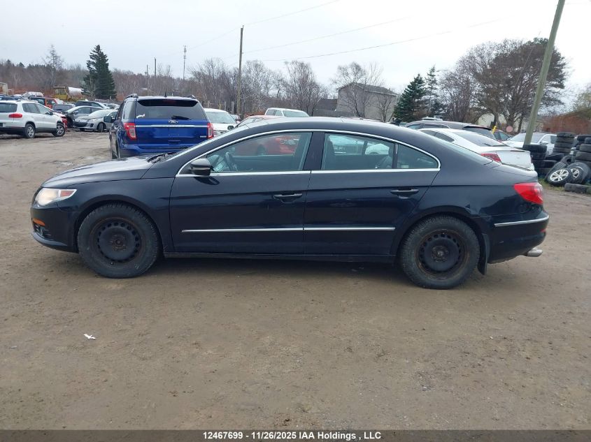 2011 Volkswagen Cc Sportline VIN: WVWMN9ANXBE712703 Lot: 12467699