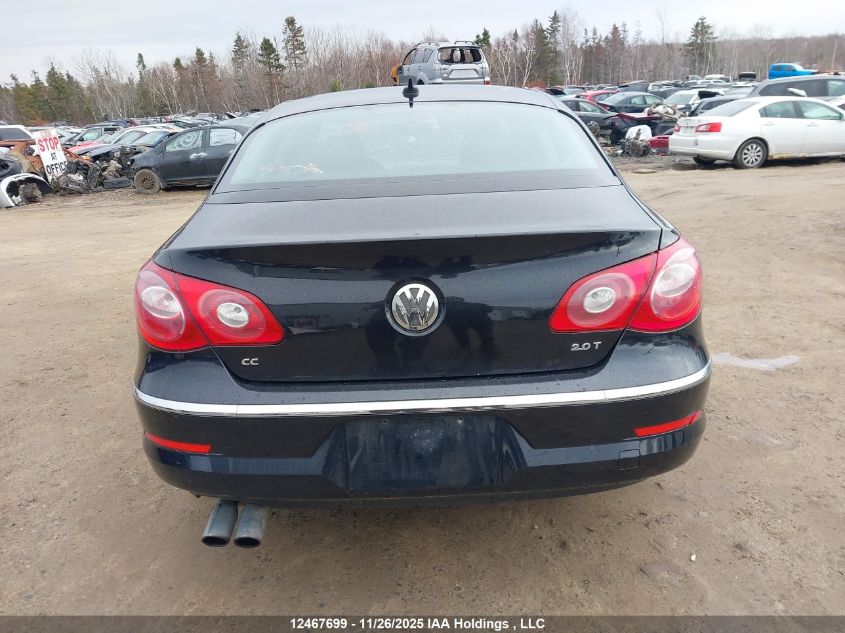 2011 Volkswagen Cc Sportline VIN: WVWMN9ANXBE712703 Lot: 12467699