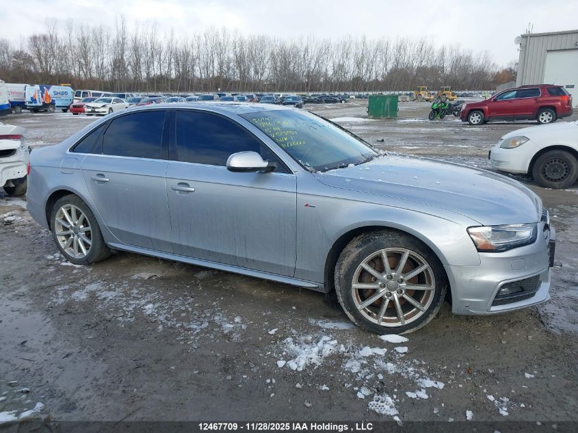 2015 Audi A4 VIN: WAUFFCFL4FN013953 Lot: 12467709