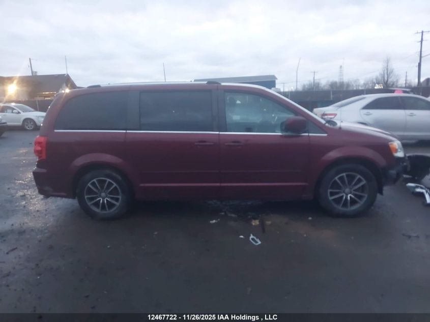 2017 Dodge Grand Caravan Se VIN: 2C4RDGBG0HR617995 Lot: 12467722