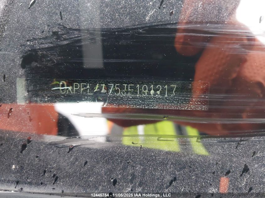 2018 Kia Forte Lx/Lx+ VIN: 3KPFL4A75JE191217 Lot: 12445754X