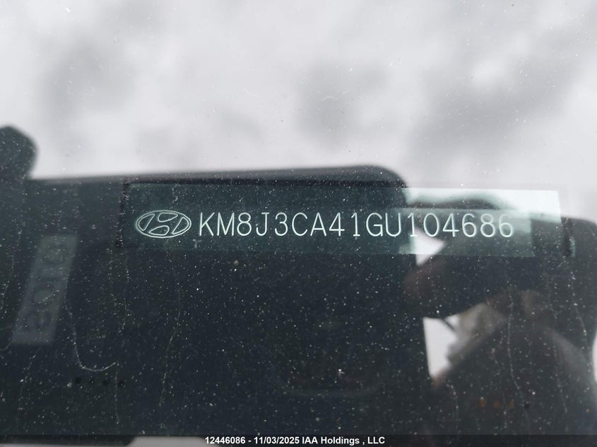 2016 Hyundai Tucson Premium VIN: KM8J3CA41GU104686 Lot: 12446086X