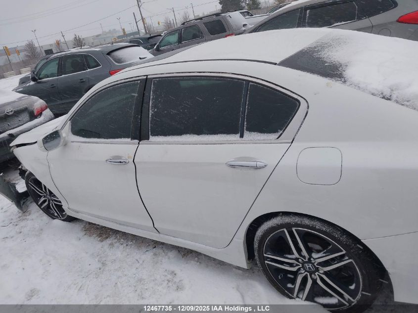 2017 Honda Accord Sport VIN: 1HGCR2F56HA803629 Lot: 12467735