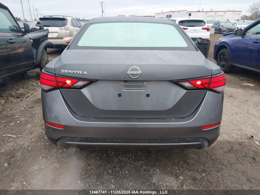 2025 Nissan Sentra S/S Plus VIN: 3N1AB8BV4SY203636 Lot: 12467741