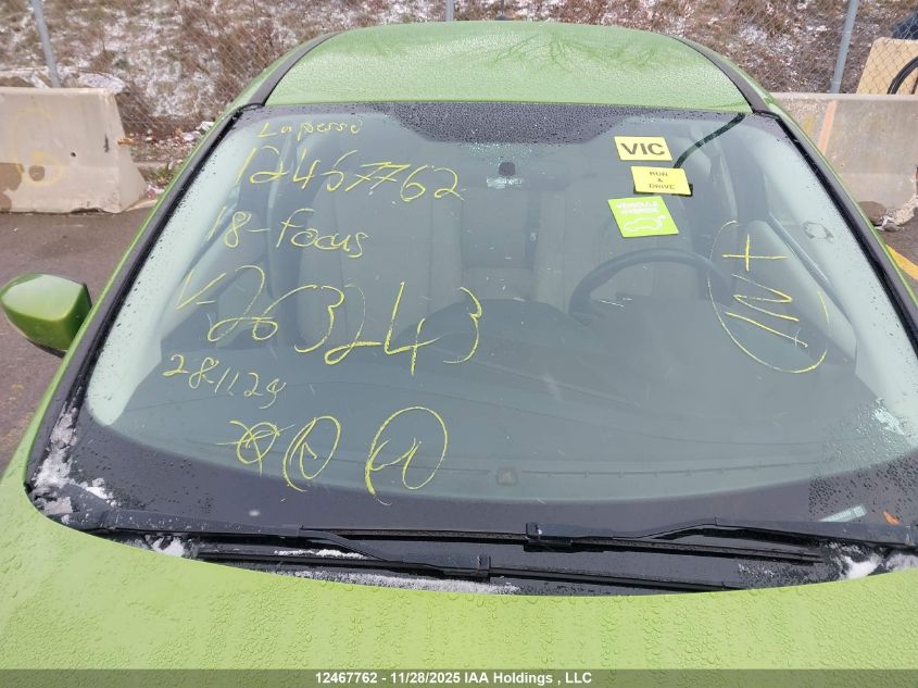 2018 Ford Focus Bev VIN: 1FADP3R49JL263243 Lot: 12467762