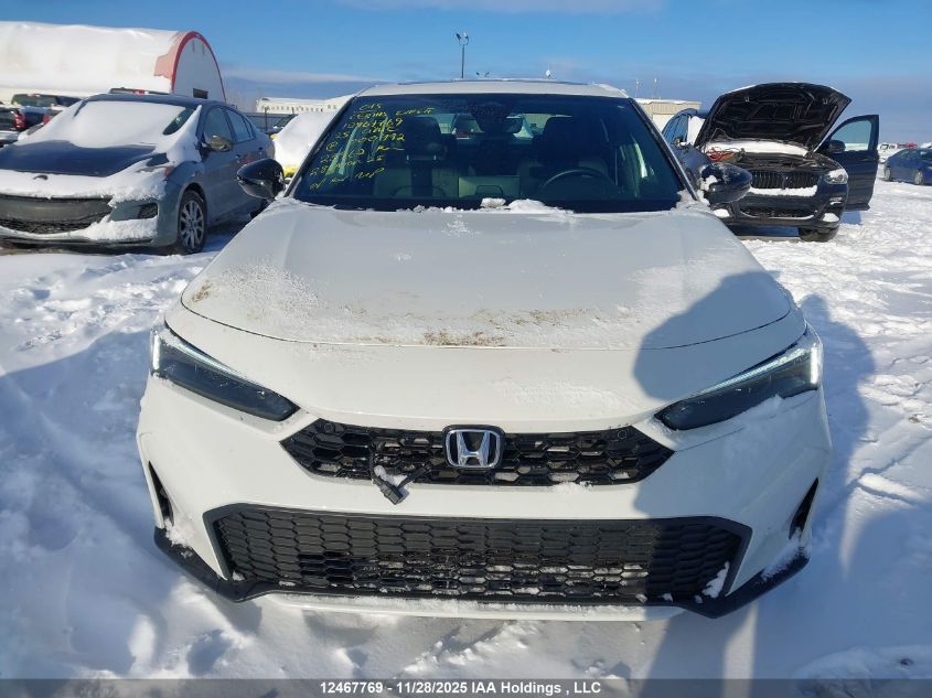 2025 Honda Civic Sport/Sport Touring VIN: 2HGFE4F81SH000492 Lot: 12467769