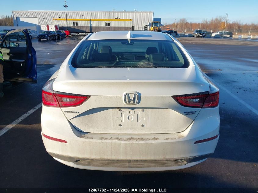 2019 Honda Insight Touring VIN: 19XZE4F74KE400867 Lot: 12467782