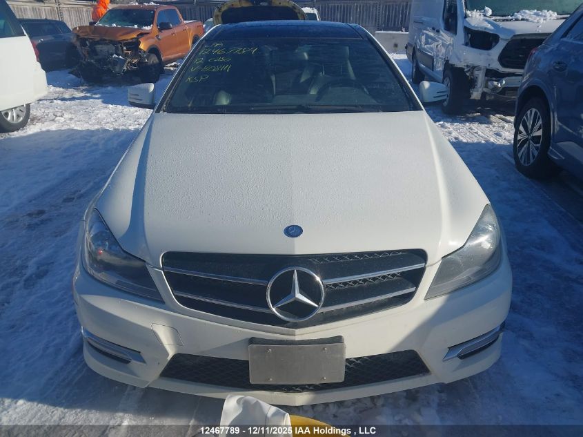 2012 Mercedes-Benz C 250 VIN: WDDGJ4HB4CF808111 Lot: 12467789