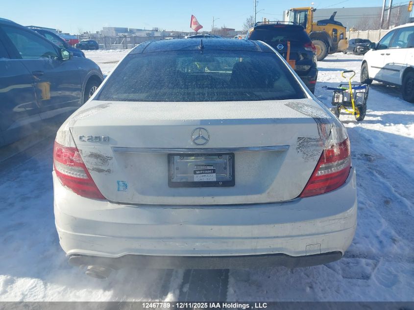 2012 Mercedes-Benz C 250 VIN: WDDGJ4HB4CF808111 Lot: 12467789
