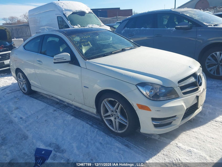 WDDGJ4HB4CF808111 2012 Mercedes-Benz C 250 auction photo 1